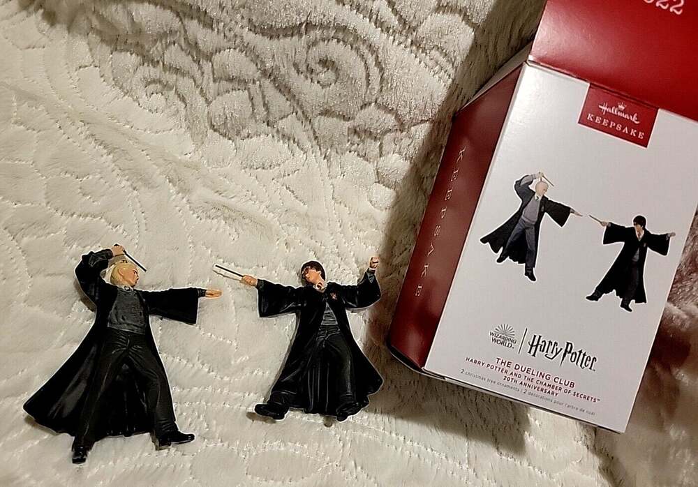 Hallmark Keepsake The Dueling Club Harry Potter Christmas ornament NEW